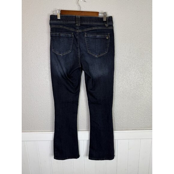 Democracy Women's Size 8 (30x29) Ab Solution Boot Cut Stretch Bootcut Jeans - Picture 5 of 10